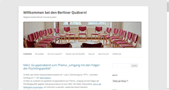 Desktop Screenshot of berlin.quakers.net